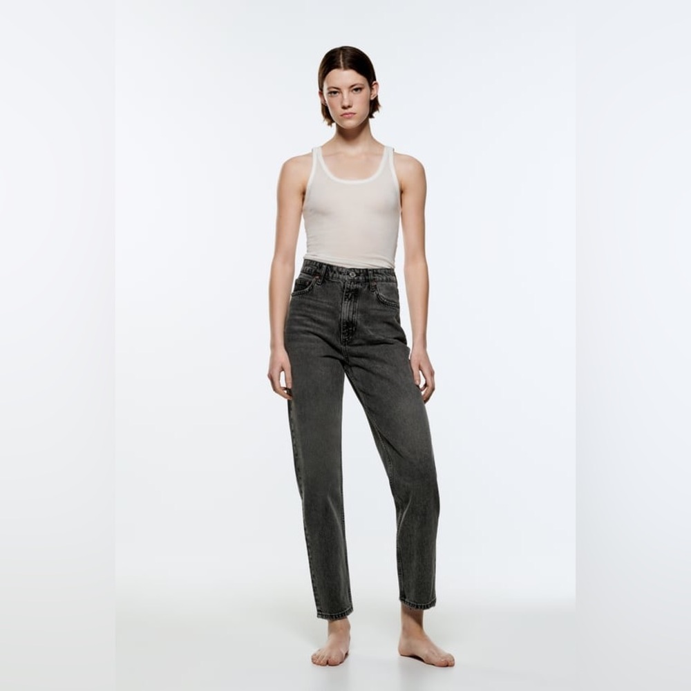 ZARA ZW the 90’s mom fit jeans
